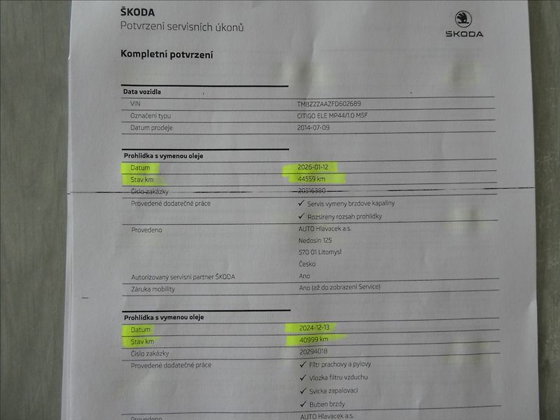 Škoda Citigo 1,0 MPi Elegance,2xkola,1.maji - fotka 37 z 41