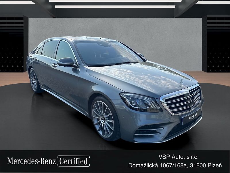 Mercedes-Benz Třídy S AMG paket 400d L 4MATIC - fotka 7 z 24
