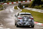 Alfa Romeo Stelvio Quadrifoglio na Nürburgringu.