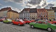Setkání majitelů vozů Škoda 110R v Chebu.