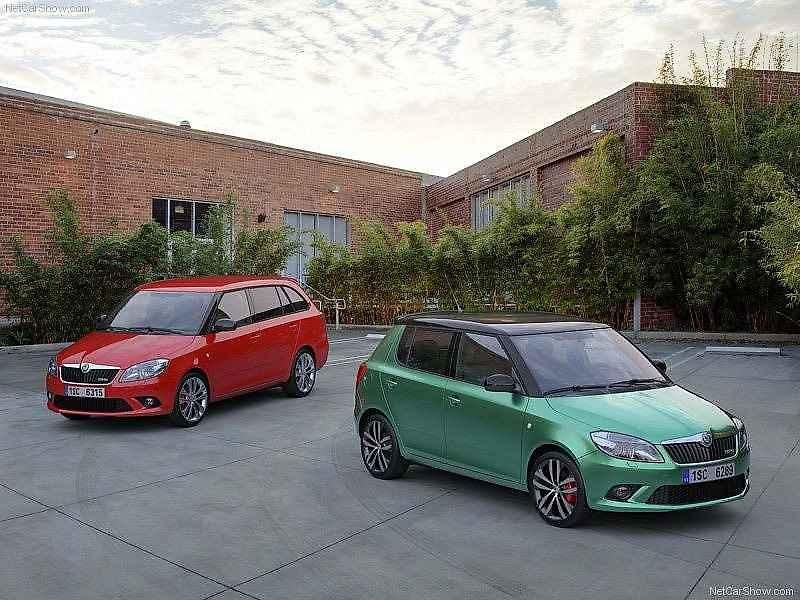 Škoda Fabia RS 2. generace.