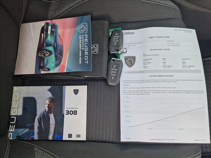 Peugeot 308 1.5HDI 96kW SW ACTIVE PACK,ČR - fotka 47 z 48