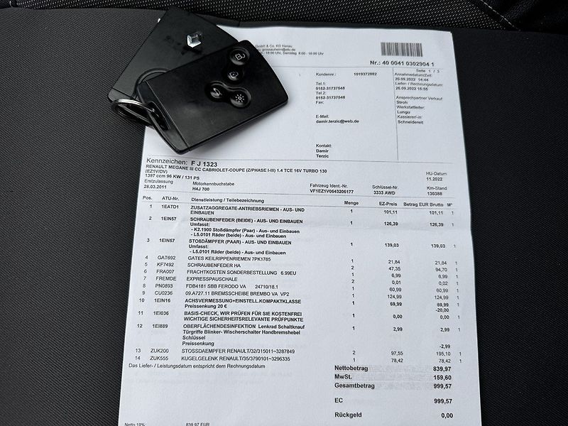 Renault Mégane (2011) 1.4TCe Navi Digi Klima - fotka 27 z 45