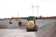 Snímky z výstavby dálnice D35 Džbánov - Litomyšl, duben 2025