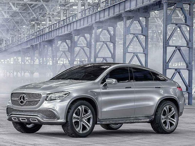 Mercedes-Benz Concept Coupé SUV.
