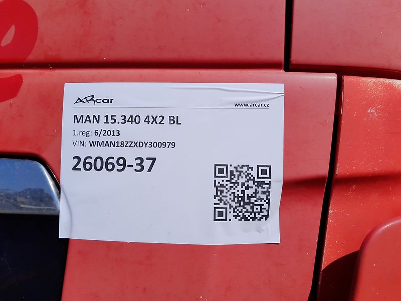 MAN TGM 15.340 čelo - fotka 3 z 46