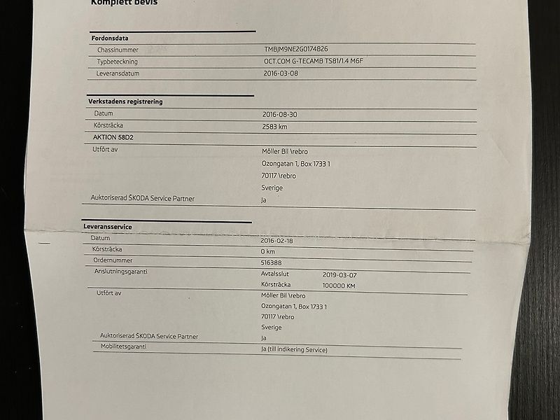 Škoda Octavia (2018) 1.4 G-Tec Ambition 2018 | Záru - fotka 65 z 71