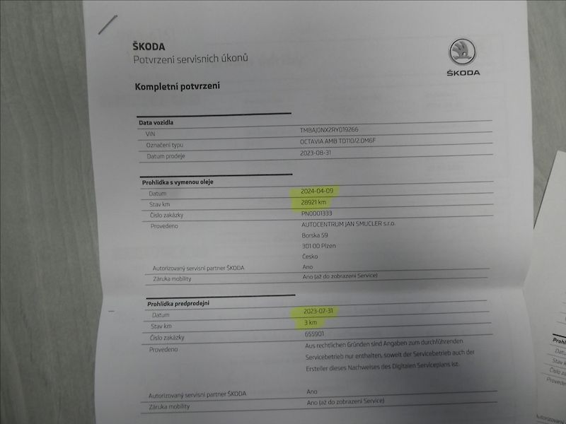 Škoda Octavia 2,0 TDi 110kW serviska,ČR,DPH - fotka 45 z 46