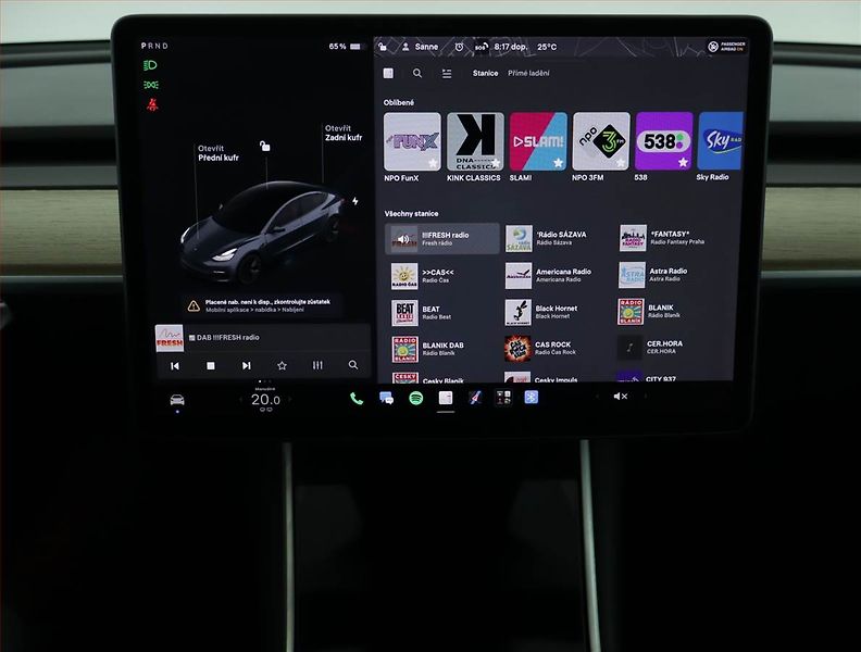 Tesla Model 3 (2019) Long Range 4WD 82kWh, SoH 86% - fotka 17 z 22