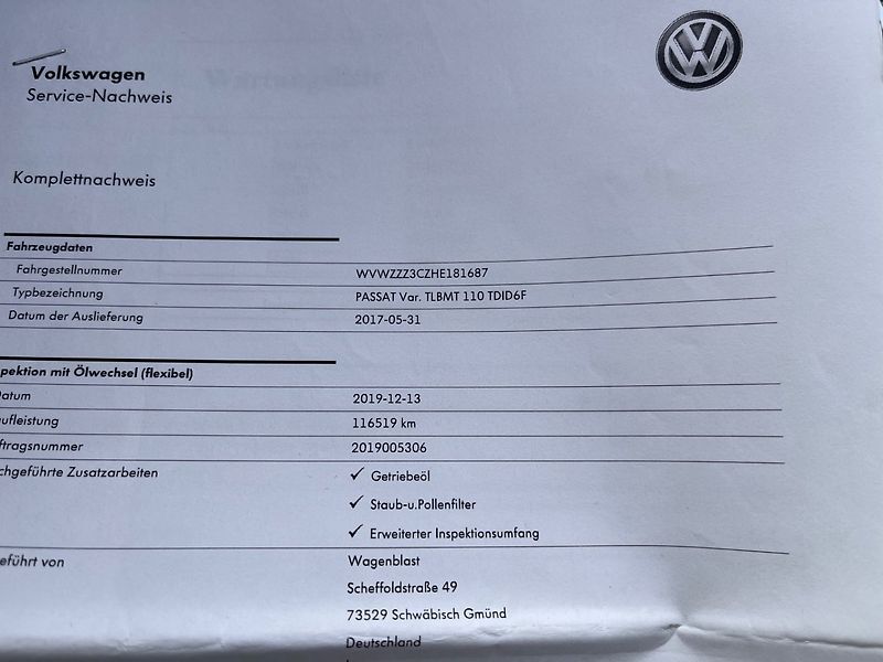Volkswagen Passat (2017) 2.0 TDi DSG Navi DPH - fotka 17 z 20