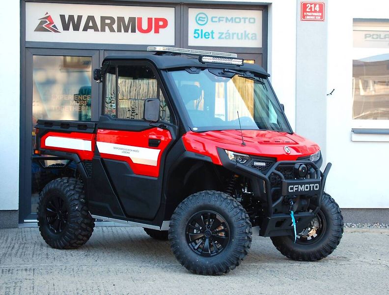 CFMOTO (2026) U10 Pro Highland HASIČSKÁ čtyř - fotka 14 z 25