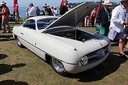 Vůz Abarth 110 Sport Ghia coupé z roku 1953.