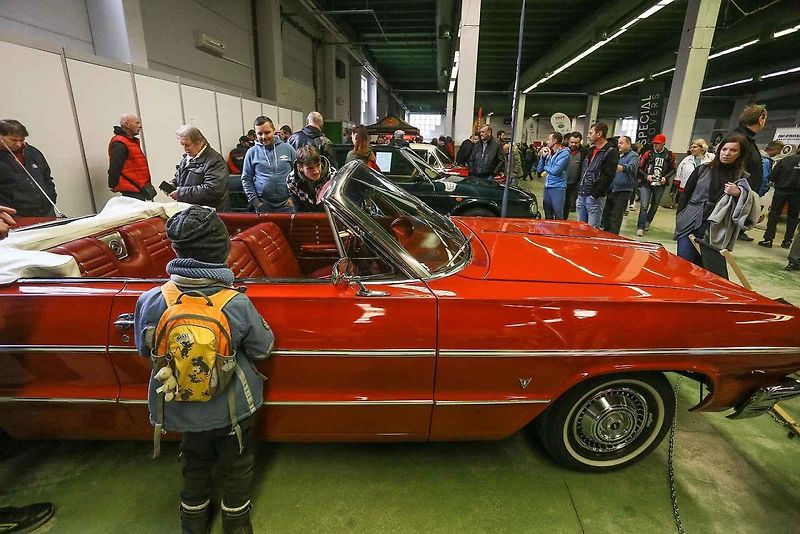 Podzimní Retro Garáž na Výstavišti Lysá nad Labem.