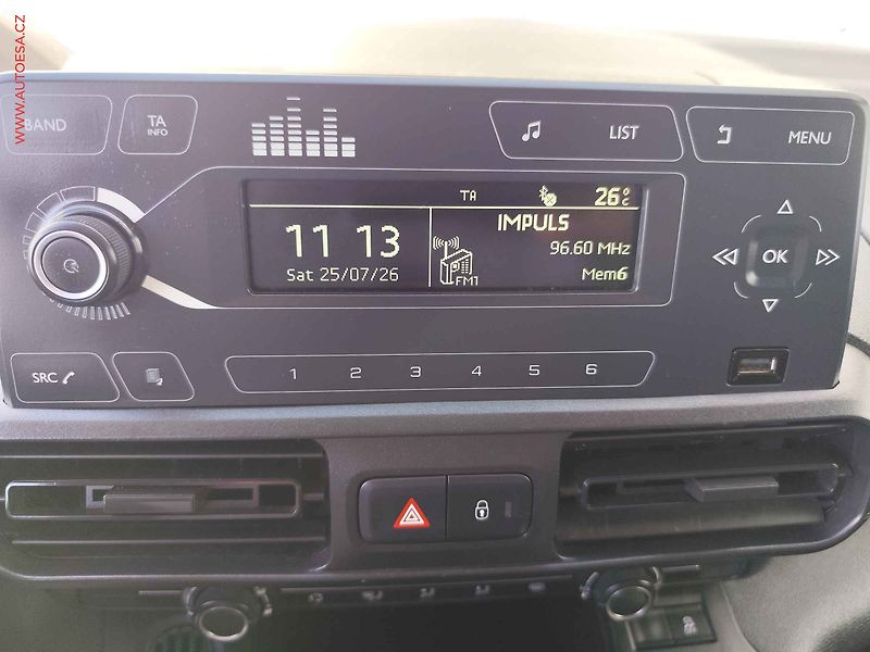 Peugeot Partner (2020) 1.5HDi MAXi, 2.maj,ČR, AC - fotka 15 z 20