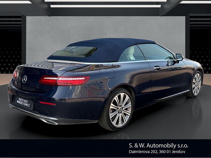 Mercedes-Benz Třídy E 400 D 4M,Cabrio, Burmester, Av - fotka 6 z 37