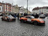 Start 58. ročníku Rallye Šumava na náměstí v Klatovech