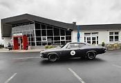 Chevrolet Chevelle přijíždí v Mostě na polygon.