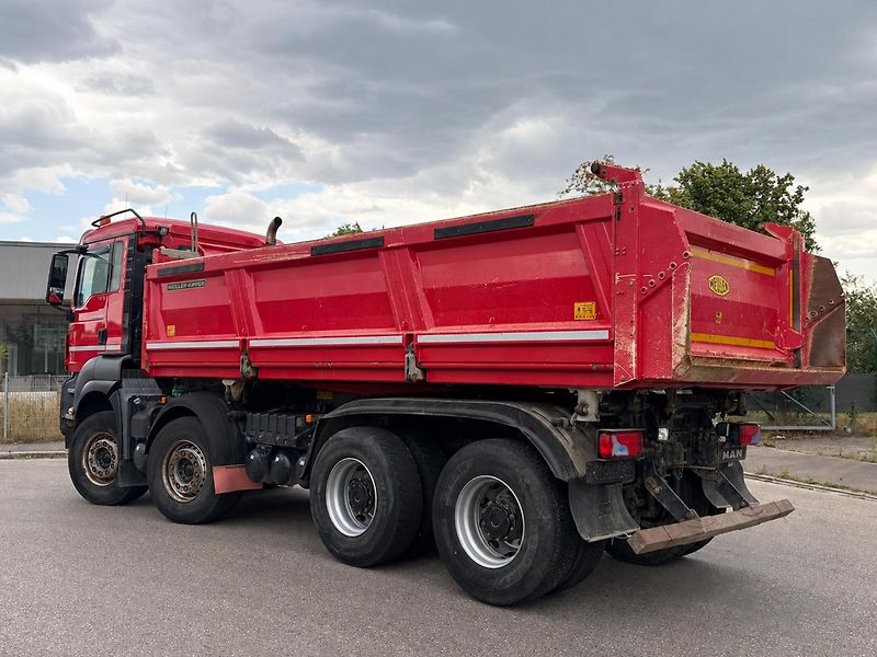 MAN TGS (2017) 35.500 8x4 – třístranný sklápě - fotka 6 z 17