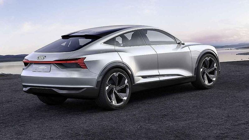 Koncept Audi e-tron Sportback.