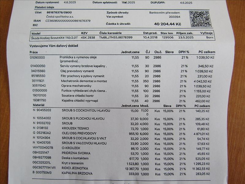 Škoda Kodiaq 2,0 TDI 110kW Scout 4x4 DSG - fotka 36 z 36