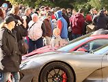 Luxusní supersporty projely západ Čech, milionové rarity přibrzdily v Kynžvartu