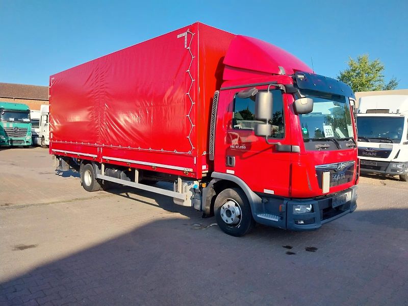 MAN TGL 12.250 4x2 valník s palchtou - fotka 2 z 16