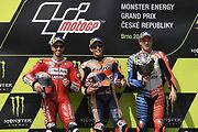 Brno 04.08.2019 - Moto GP 2019 - 1. Marc Marquez 2. Andrea Dovizioso 3. Jack Miller