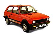 Yugo 45 z roku 1980 měřilo dokonce jen 349 centimetrů