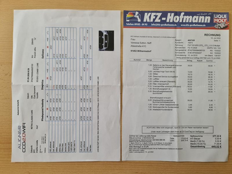 Fiat Scudo (2015) LONG 2.0 120-KW KLIMA OLOMOUC - fotka 89 z 92