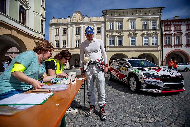 Rallysprintový závod KOWAX Valašská rally, 7. dubna 2024, Nový Jičín.