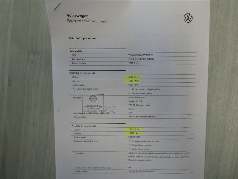 Volkswagen Golf 2,0 TDi VIII 2x kola,LED,CEBIA - fotka 45 z 49