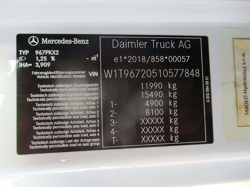 Mercedes-Benz 1223 Atego Euro 6 - fotka 21 z 29