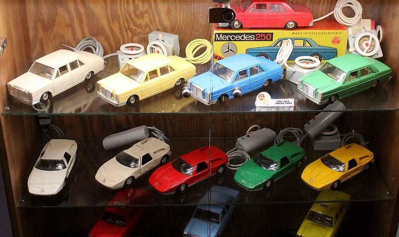 Muzeum historických dopravních hraček v Krupce na Teplicku je rájem pro kluky všech věkových kategorií.