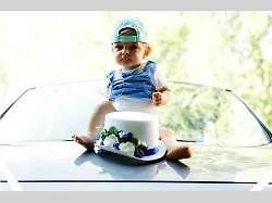 Svatba se konala 13.6.2020 a na auto nám posadili synovce Matyáše.