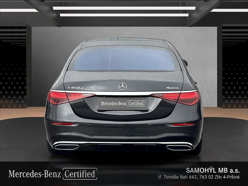 Mercedes-Benz Třídy S S 450d 4MATIC L AMG linie - fotka 4 z 14