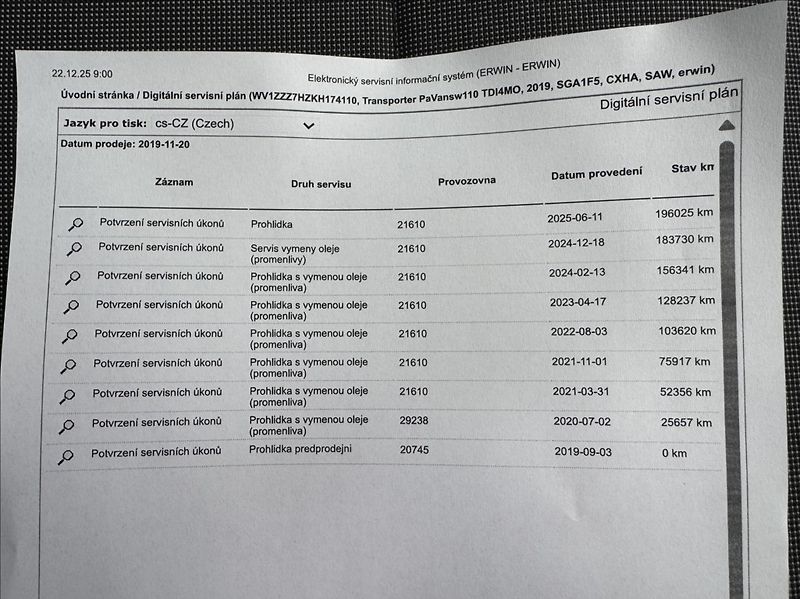 Volkswagen Transporter 2,0 TDI 110kW 4MOT DPH původČR - fotka 49 z 50