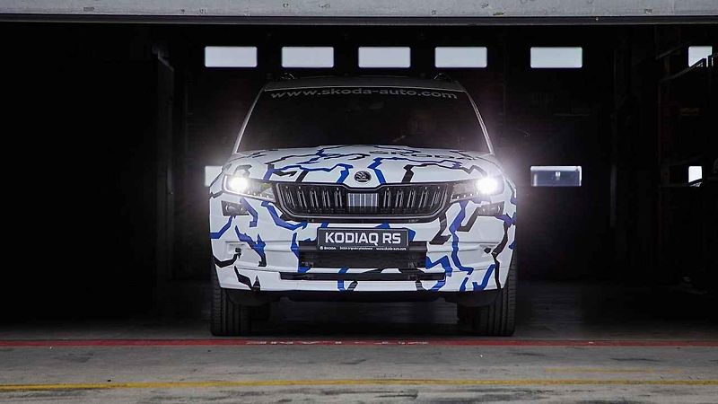 Škoda Kodiaq RS na Nürburgringu.