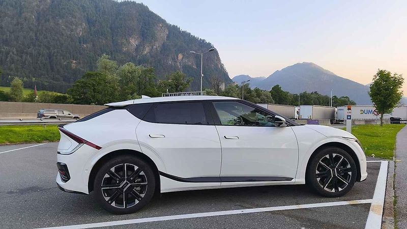 Elektrická Kia EV6.
