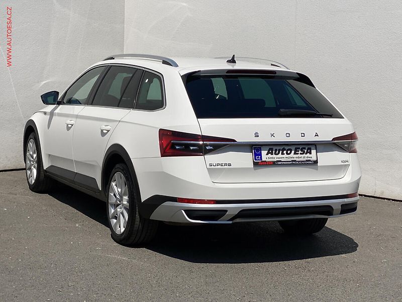 Škoda Superb (2020) 2.0 TDi 4x4, Scout, DSG, TZ - fotka 6 z 21