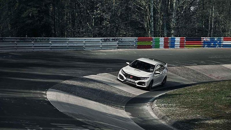 Honda Civic Type R.