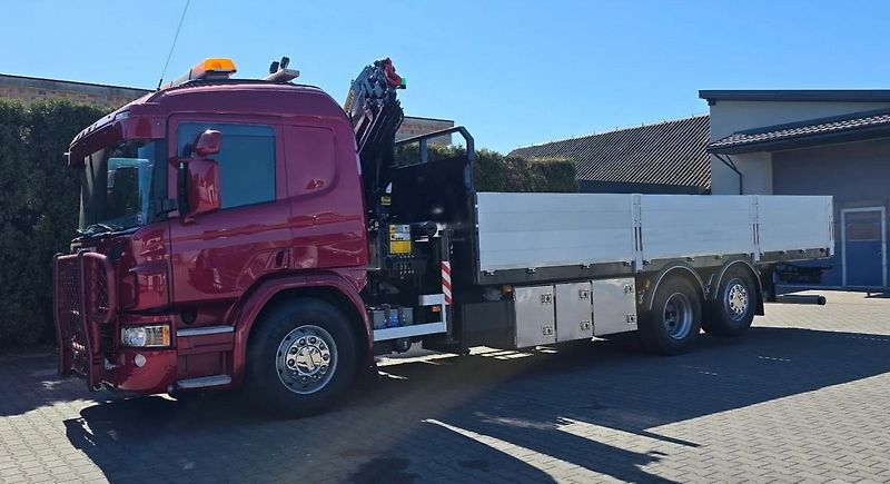 Scania (2016) P 410 6x2 valník + HR EURO 6 - fotka 8 z 15