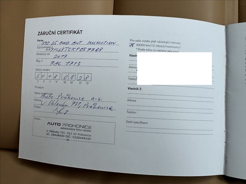 Volvo S90 2,0 D5 AWD INSCRIPTION DPH ČR - fotka 47 z 50