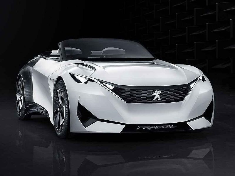 Koncept Peugeot Fractal.