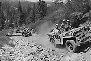 Historický pohled na Rubicon Trail.
