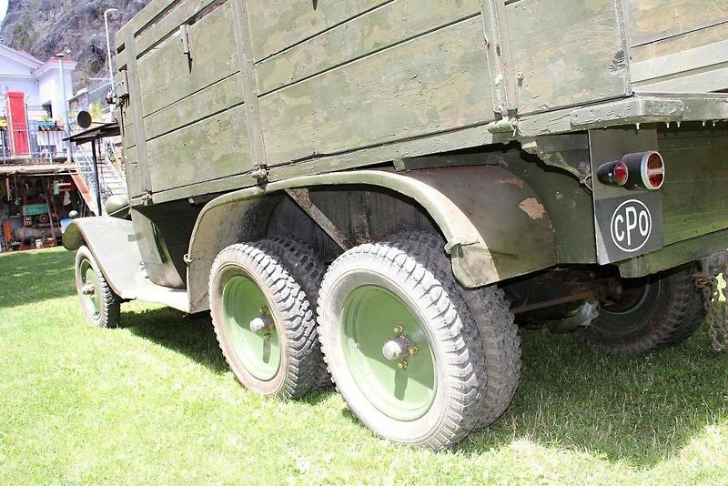 Vojenská Tatra 72 vyhrála na Veteranfestu první místo ve své kategorii.