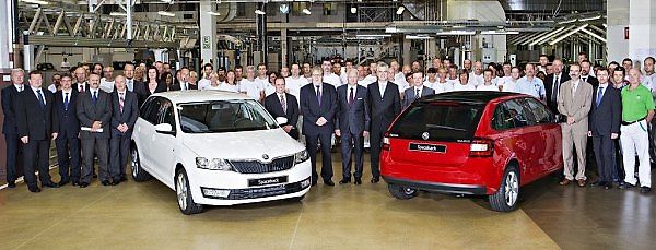 Škoda zahájila výrobu modelu Rapid Spaceback