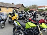 Žehnání motorek v Puclicích.