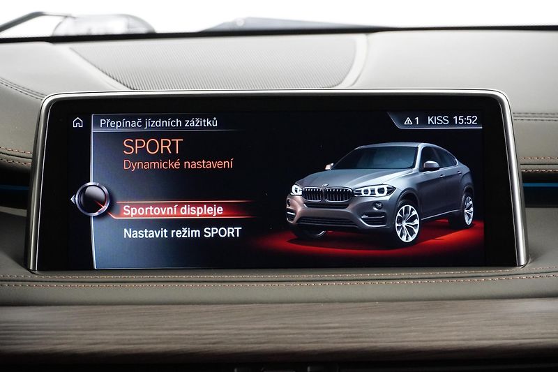 BMW X6 30d Xdrive,Mpacket,ČR,Head-Up - fotka 38 z 41
