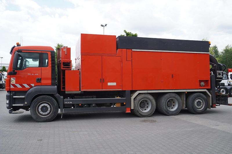 MAN TGS (2012) 35.440 8x4 / MTS SB299 vacuum  - fotka 6 z 24
