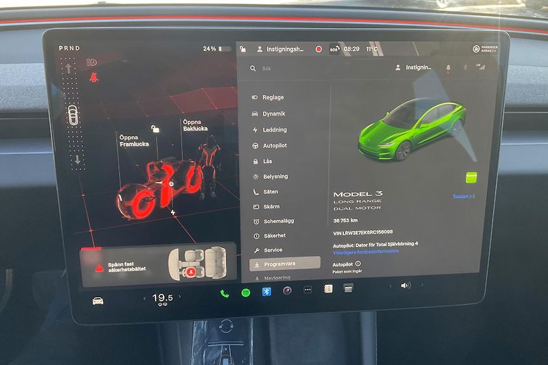 Tesla Model 3 Long Range AWD Highland Tažné - fotka 10 z 16